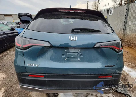 2024 Honda Hr-V Sport из США, поврежденный, VIN 3CZRZ2H57RM717265